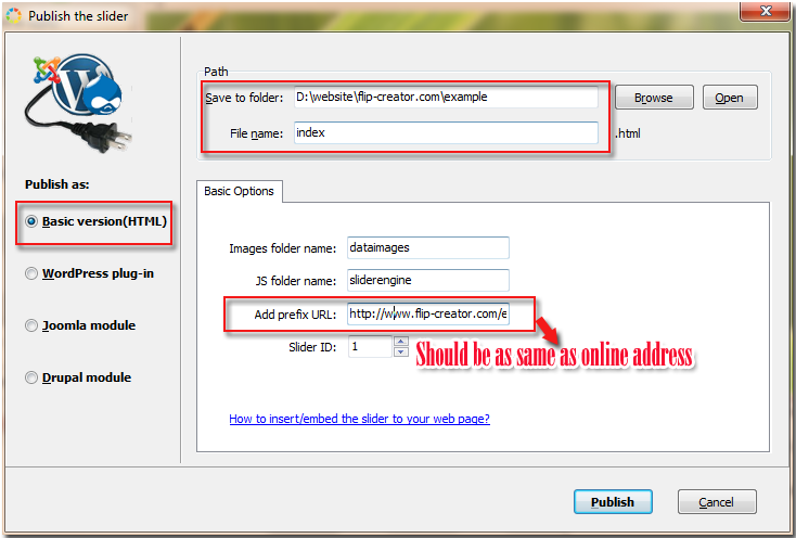 Pjquery image slider to your blogger