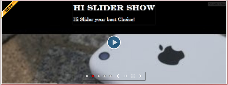 Text Caption Effect in Hi Sider