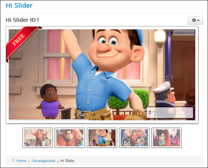 display joomla module slider