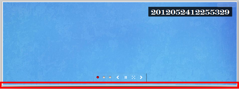 Borders on jQuery Slider of Hi Slider