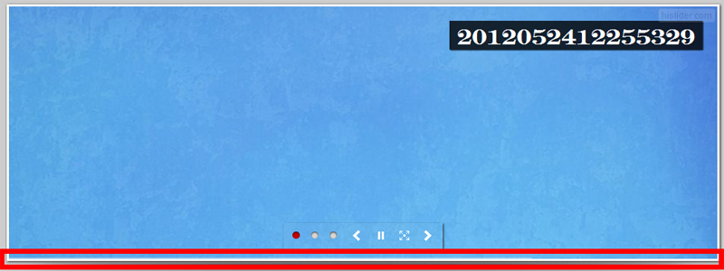 Borders on jQuery Slider of Hi Slider