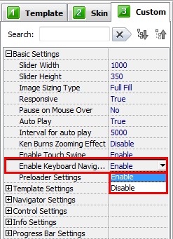 Keyboard Navigator