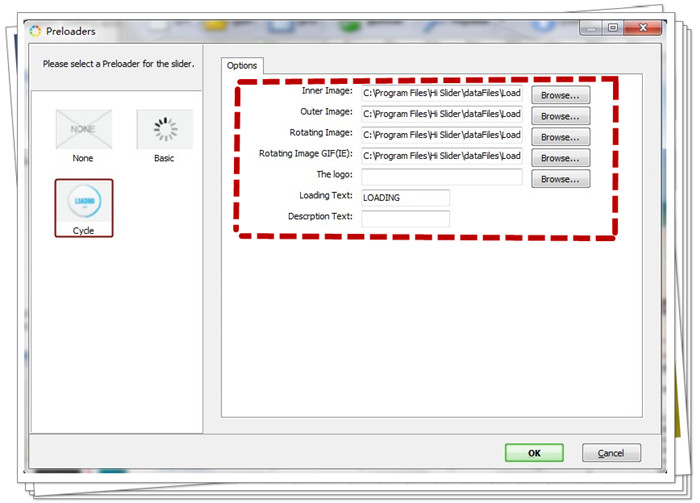 Publish HTML jQuery Slider Creator