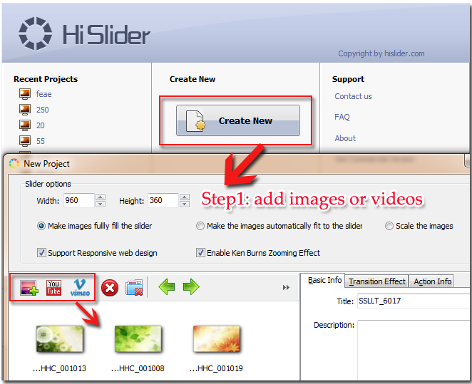 Wordpress Slider Ribbon